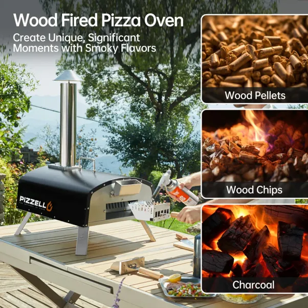 Pizzelloforte Outdoorwoodpelletfiredpizzaoven Flavor