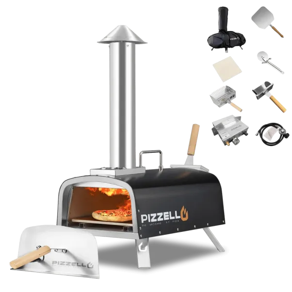 Pizzelloforteoutdoorgaspizzaoven Propane Wood