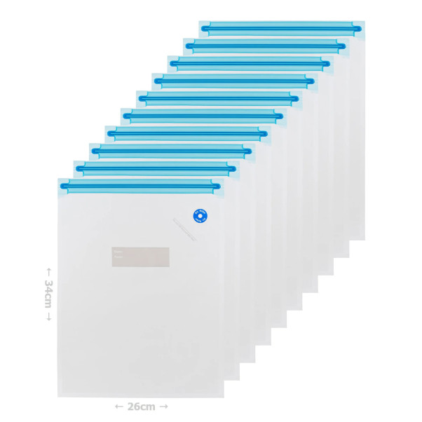 Optimized Large Sealer Bags Stacked