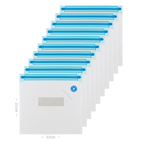 Optimized Small Sealer Bags Stacked
