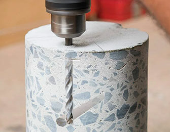 Artu Drillbits Applications Drill Reinforced Concrete With One Drill