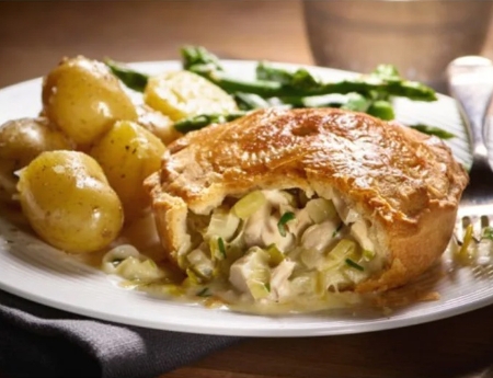 Chicken Leak Pie Recipe