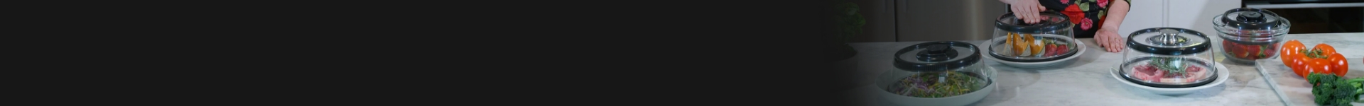 Pushdome Vacuum Food Sealer Banner