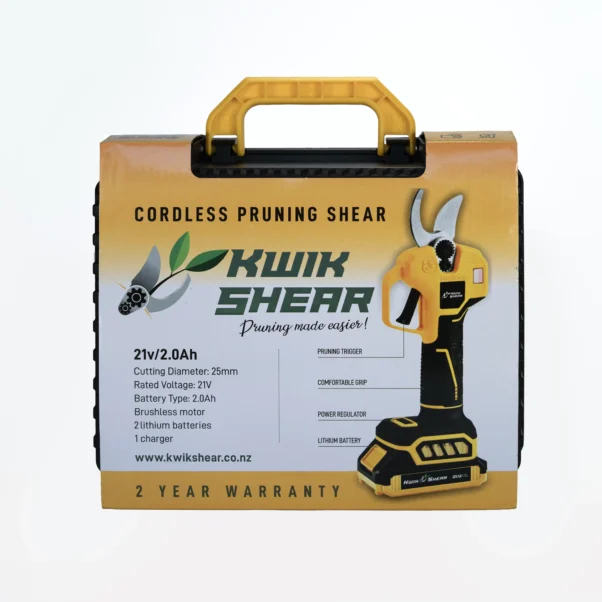 Kwikshear Cordless Pruning Shears Pro Package (2nd Battery Free) (10)