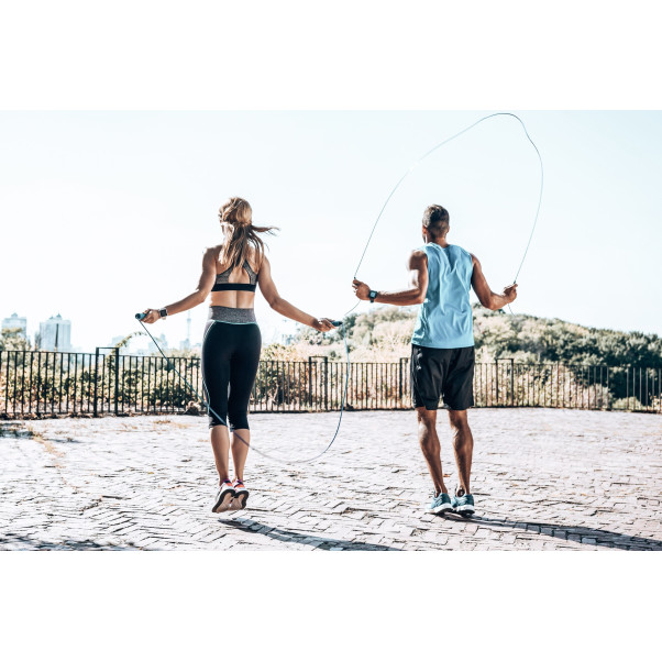 Jumping On Skipping Ropes