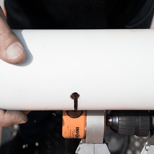 Professional Nibbler Cutting Pvc Pipe 500