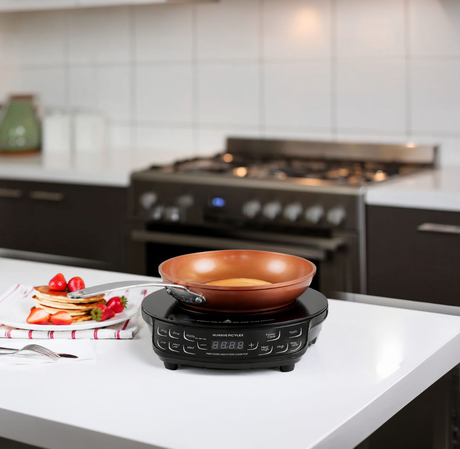 Mobile Nuwave Precision Induction Cooktop Flex